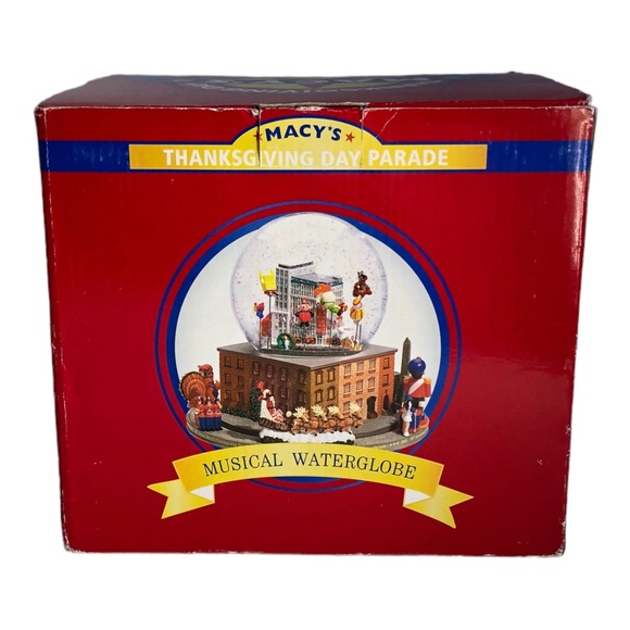 2005 Macy's Thanksgiving Day Parade Musical Snow Globe Santa Is Coming To Town - Picture 4 of 17